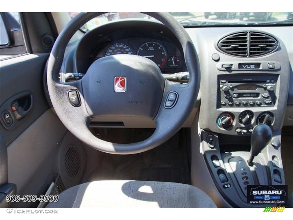 2002 VUE V6 AWD - Black Silver / Gray photo #12