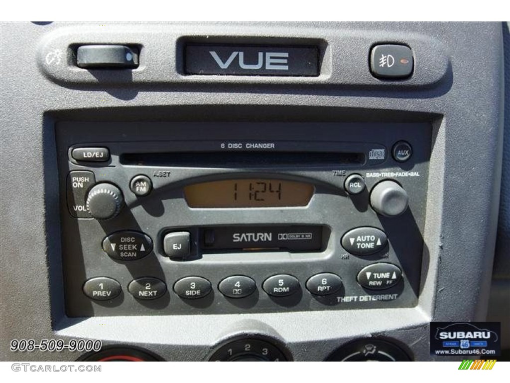 2002 VUE V6 AWD - Black Silver / Gray photo #16