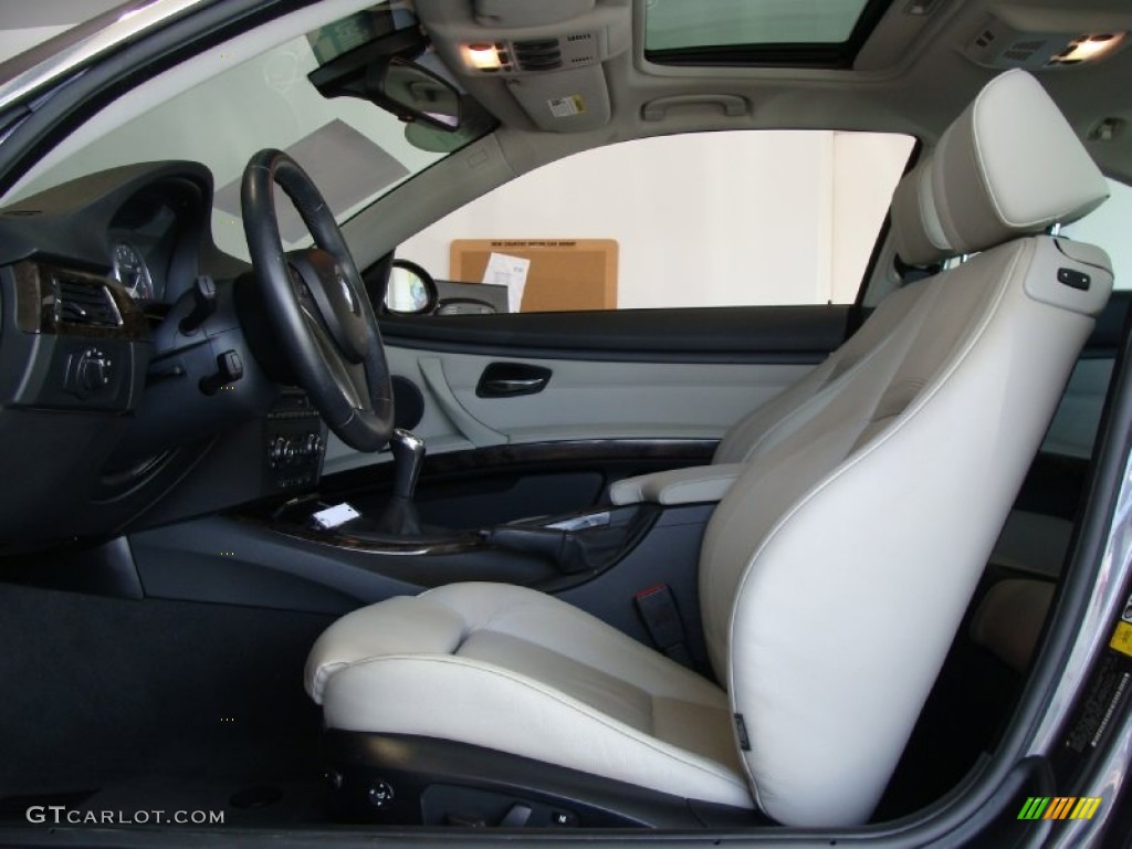 Oyster Interior 2008 BMW 3 Series 328xi Coupe Photo #67868761