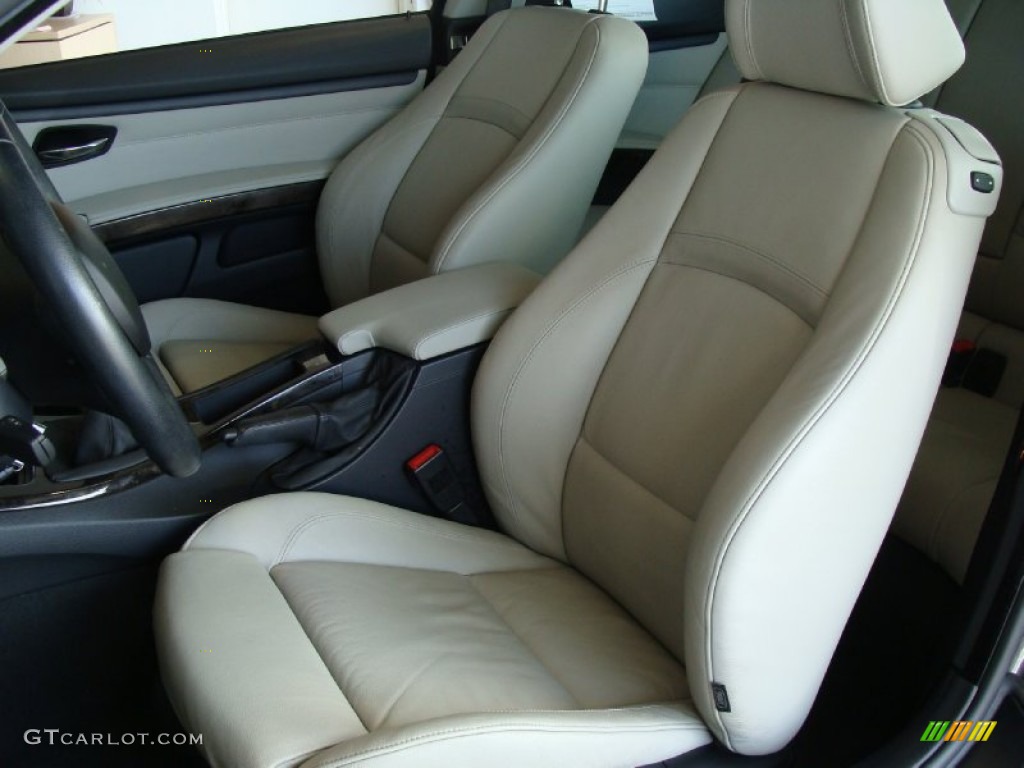 Oyster Interior 2008 BMW 3 Series 328xi Coupe Photo #67868788