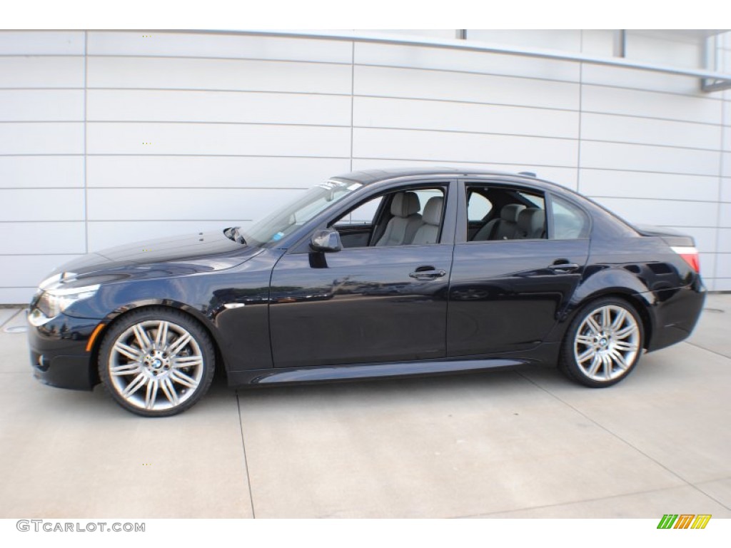 Carbon Black Metallic 2010 BMW 5 Series 550i Sedan Exterior Photo #67869955