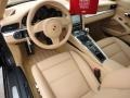 Luxor Beige 2013 Porsche 911 Carrera Cabriolet Interior Color