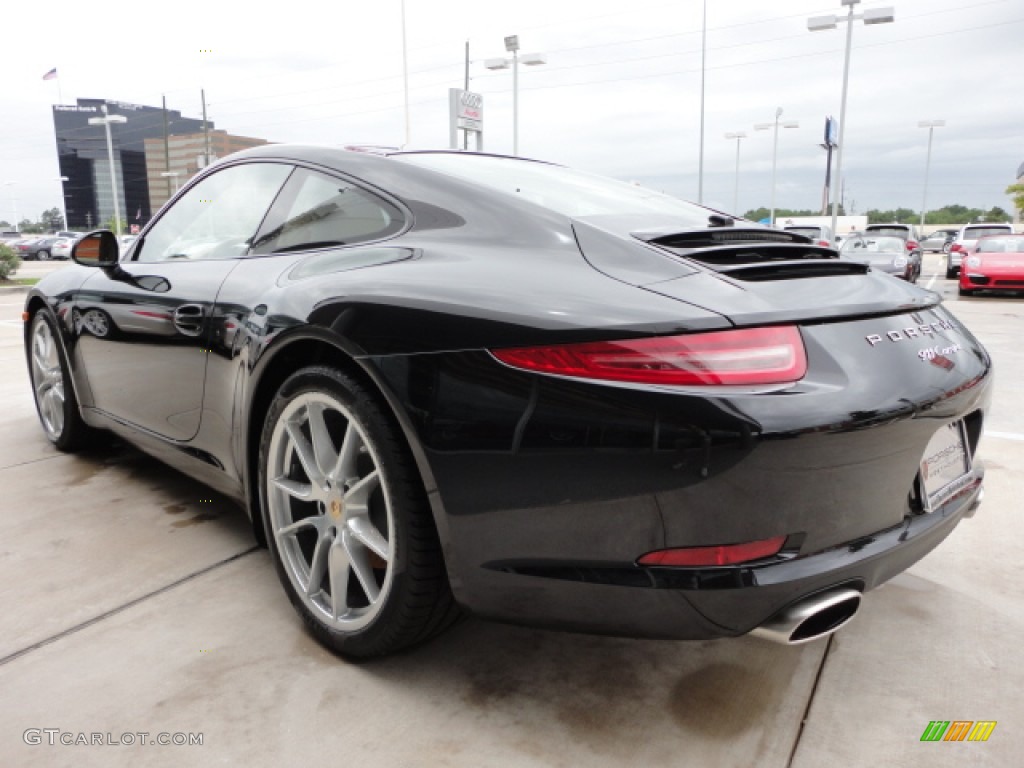 Basalt Black Metallic 2013 Porsche 911 Carrera Coupe Exterior Photo #67870153