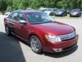 Merlot Metallic 2008 Ford Taurus Limited
