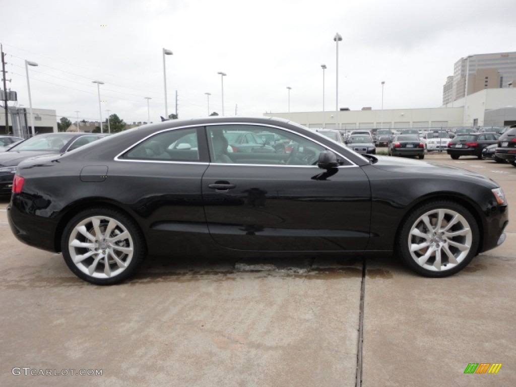 Phantom Black Pearl Effect 2013 Audi A5 2.0T quattro Coupe Exterior Photo #67870288