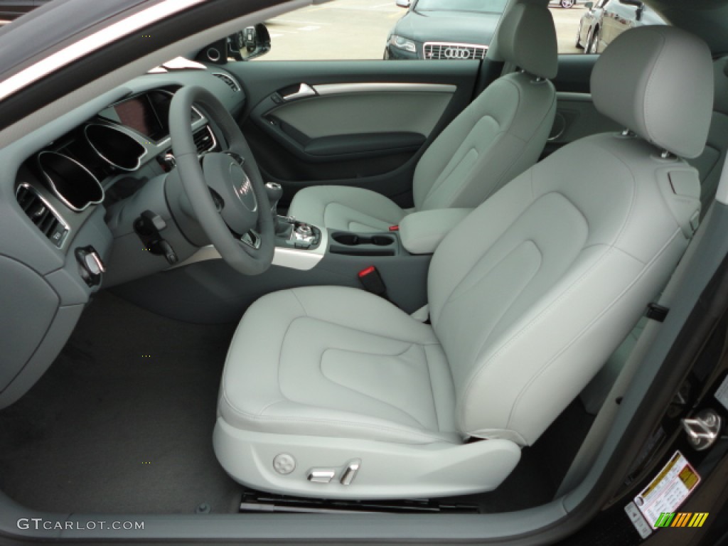 Titanium Grey/Steel Grey Interior 2013 Audi A5 2.0T quattro Coupe Photo #67870297