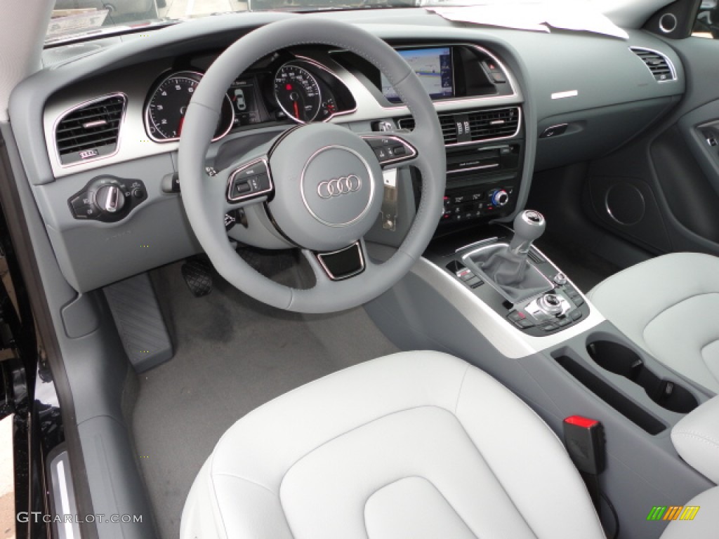 Titanium Grey Steel Grey Interior 2013 Audi A5 2 0t Quattro