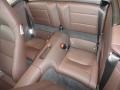 2012 Porsche New 911 Espresso Natural Leather Interior Rear Seat Photo