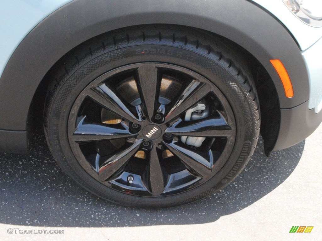 2011 Cooper S Convertible - Ice Blue / Carbon Black photo #4