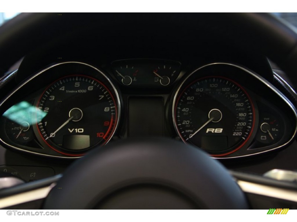 2012 Audi R8 Spyder 5.2 FSI quattro Gauges Photo #67871581