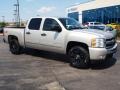 2009 Silver Birch Metallic Chevrolet Silverado 1500 LT Z71 Crew Cab 4x4  photo #2