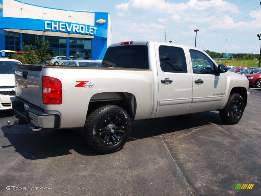 2009 Silverado 1500 LT Z71 Crew Cab 4x4 - Silver Birch Metallic / Ebony photo #3