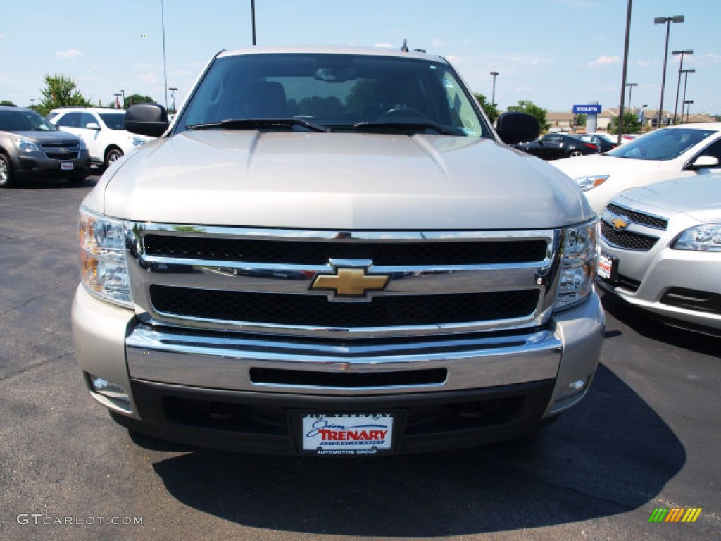 2009 Silverado 1500 LT Z71 Crew Cab 4x4 - Silver Birch Metallic / Ebony photo #8