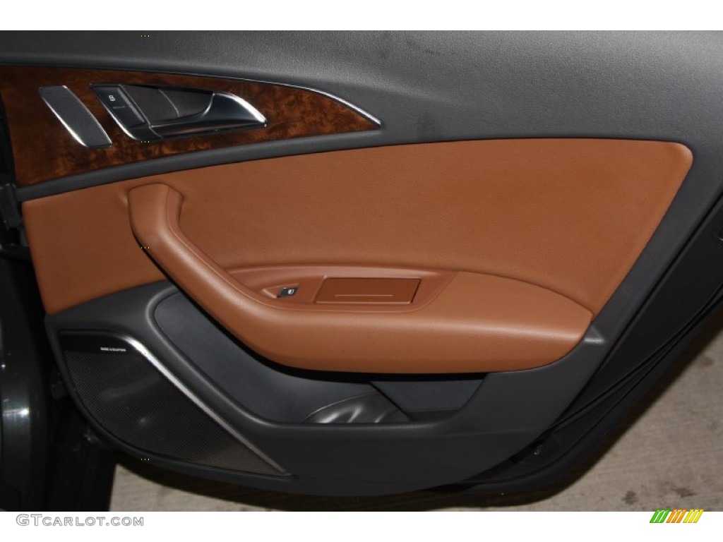 2012 A6 3.0T quattro Sedan - Oolong Gray Metallic / Nougat Brown photo #52