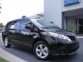 2012 Black Toyota Sienna LE  photo #4