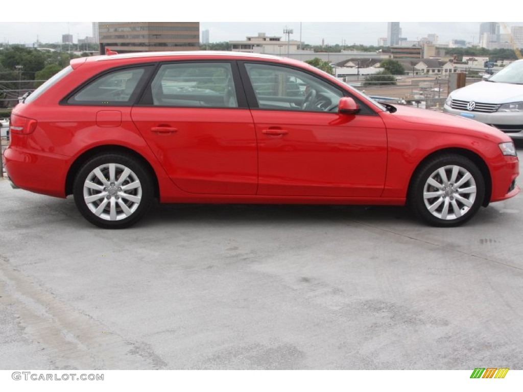 Brilliant Red 2012 Audi A4 2.0T quattro Avant Exterior Photo #67872238