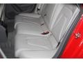 2012 Audi A4 Light Gray Interior Rear Seat Photo