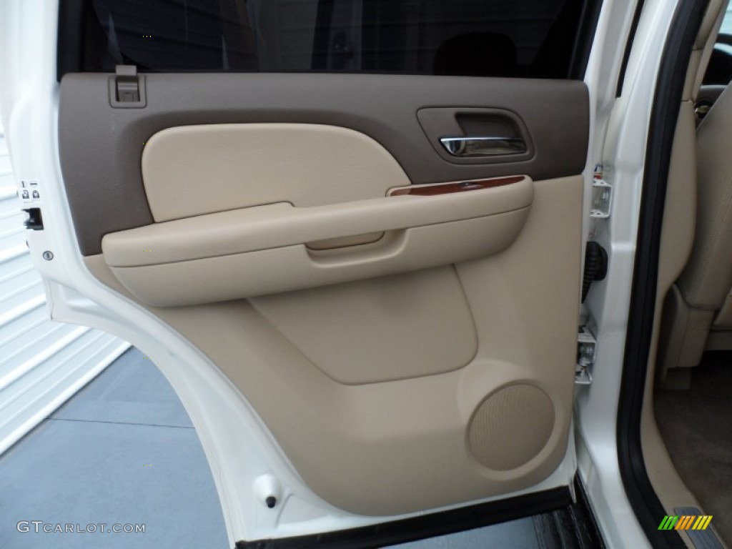 2009 Tahoe LTZ - White Diamond Tricoat / Light Cashmere photo #33