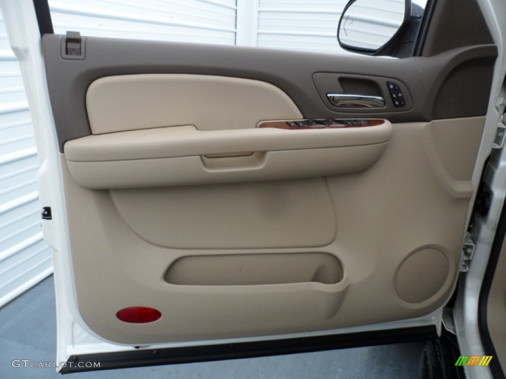 2009 Tahoe LTZ - White Diamond Tricoat / Light Cashmere photo #36