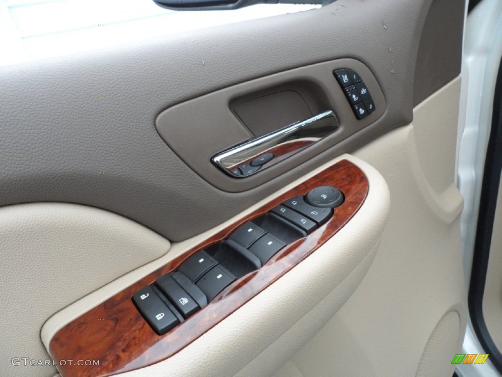 2009 Tahoe LTZ - White Diamond Tricoat / Light Cashmere photo #37