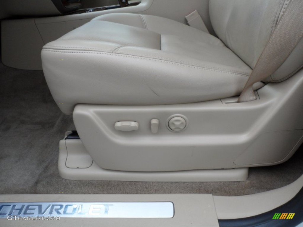 2009 Tahoe LTZ - White Diamond Tricoat / Light Cashmere photo #39