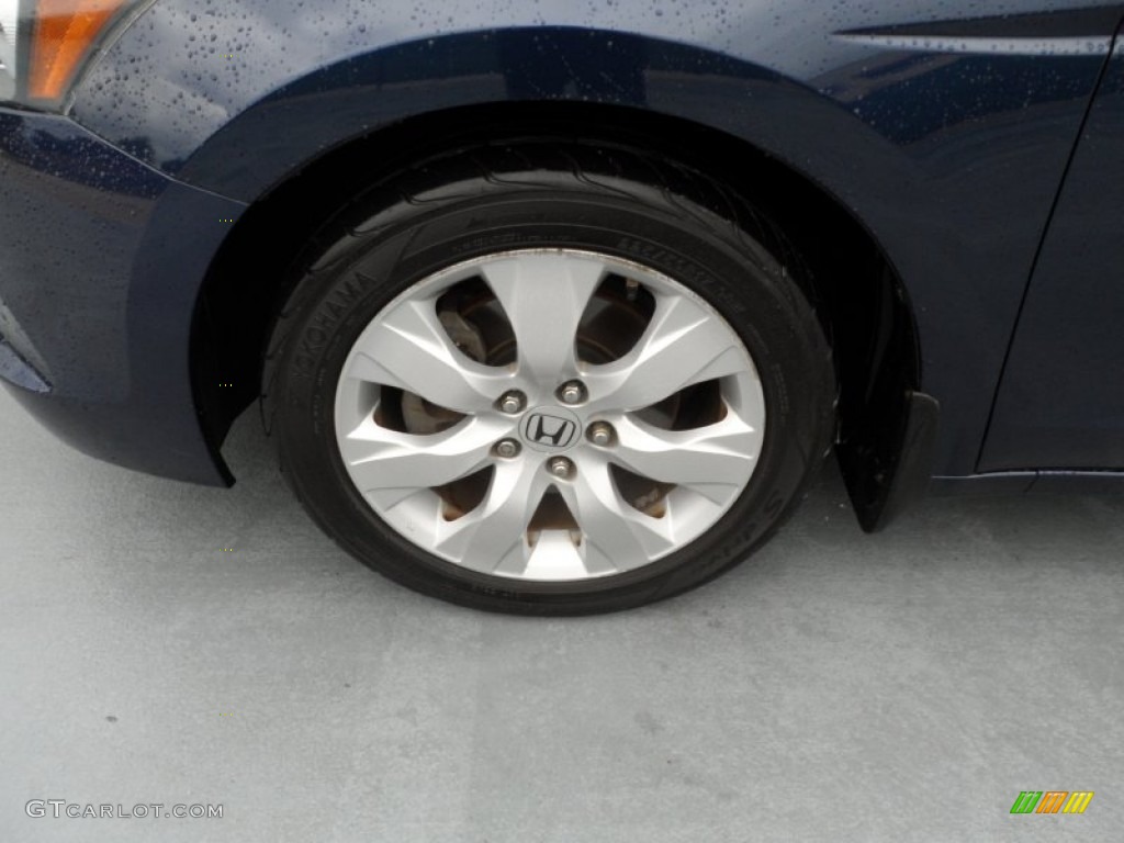 2008 Accord EX-L Sedan - Royal Blue Pearl / Gray photo #11