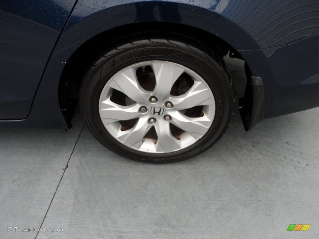 2008 Accord EX-L Sedan - Royal Blue Pearl / Gray photo #12