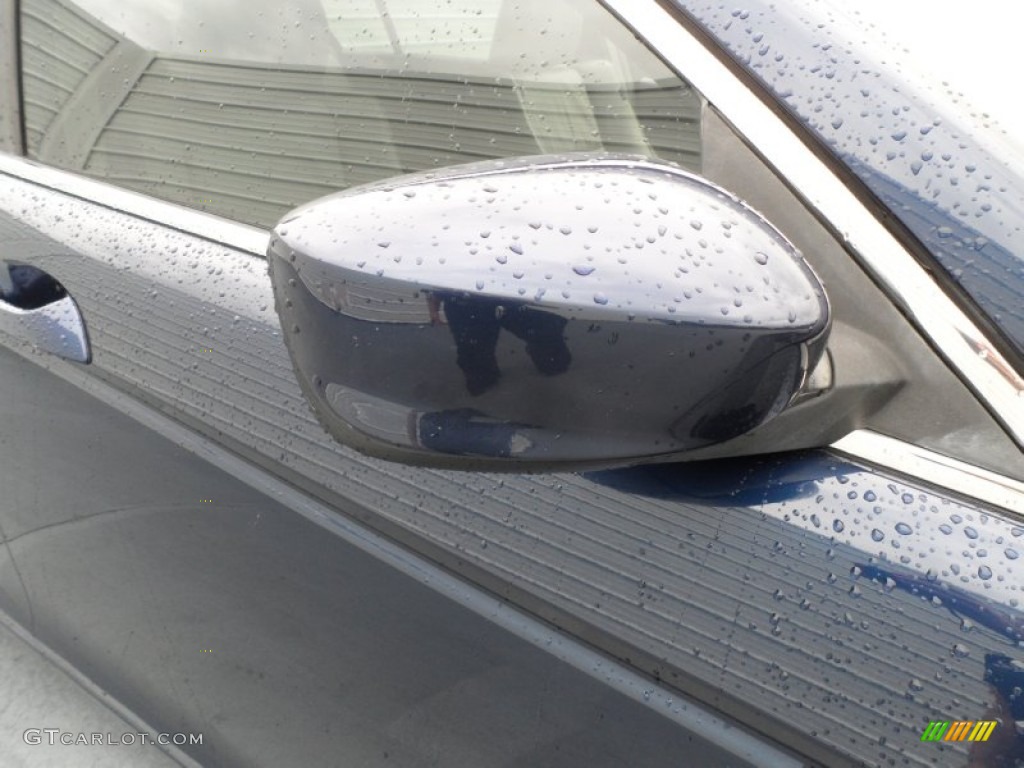 2008 Accord EX-L Sedan - Royal Blue Pearl / Gray photo #15