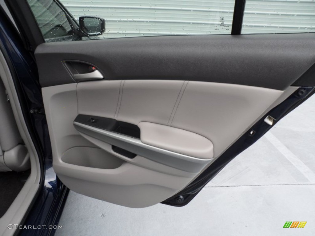 2008 Accord EX-L Sedan - Royal Blue Pearl / Gray photo #26