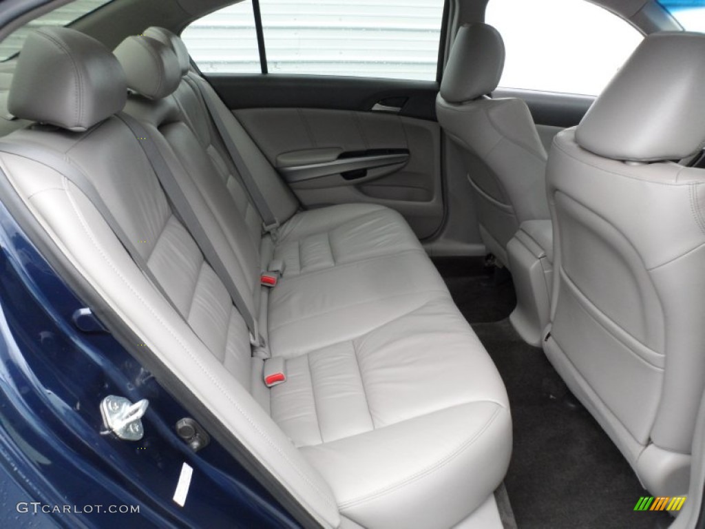 2008 Accord EX-L Sedan - Royal Blue Pearl / Gray photo #27