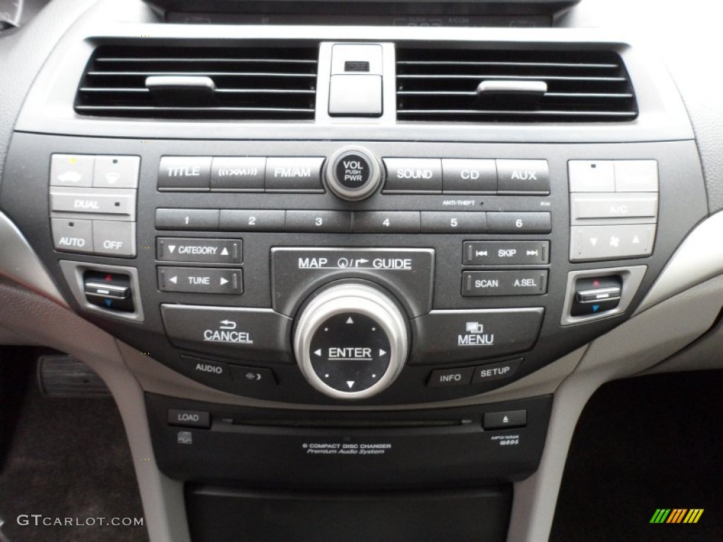 2008 Accord EX-L Sedan - Royal Blue Pearl / Gray photo #39