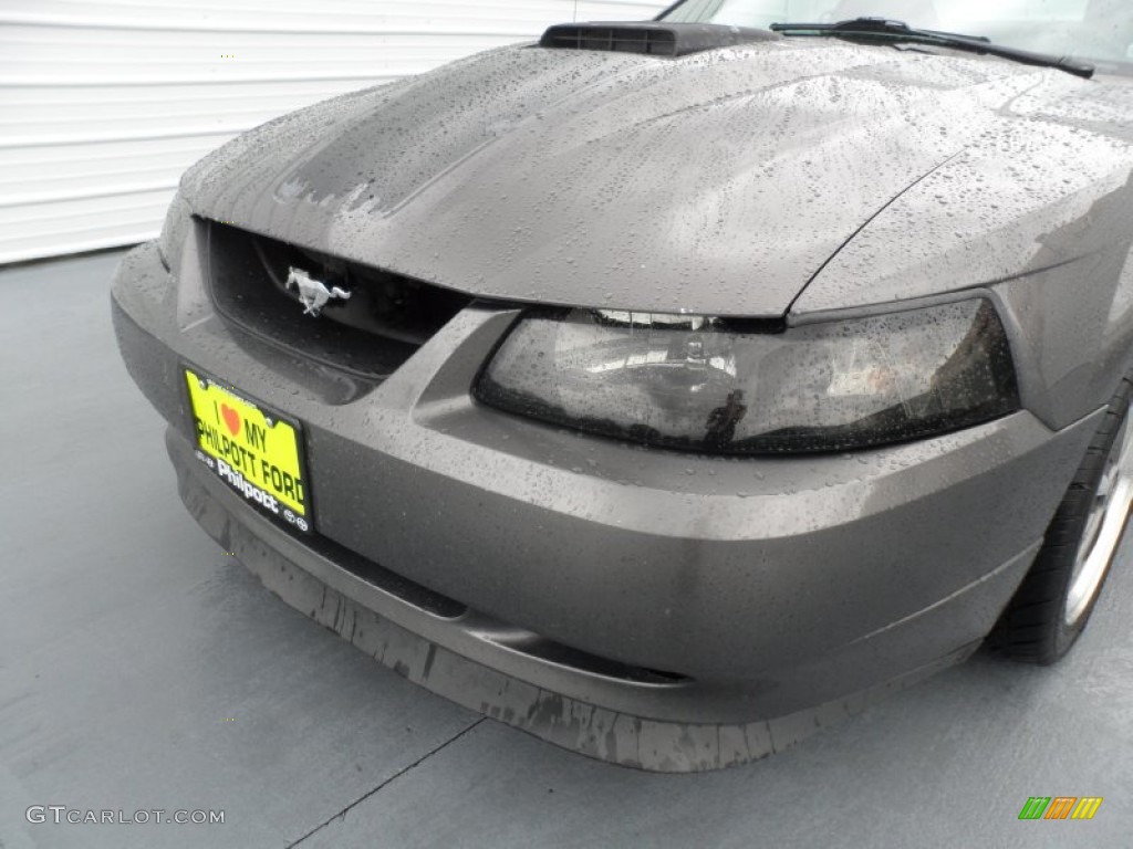 2003 Mustang Mach 1 Coupe - Dark Shadow Grey Metallic / Dark Charcoal photo #11