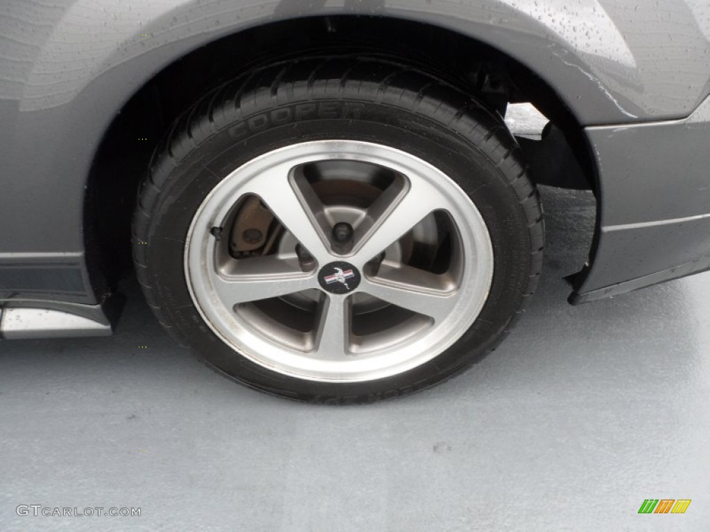 2003 Mustang Mach 1 Coupe - Dark Shadow Grey Metallic / Dark Charcoal photo #15