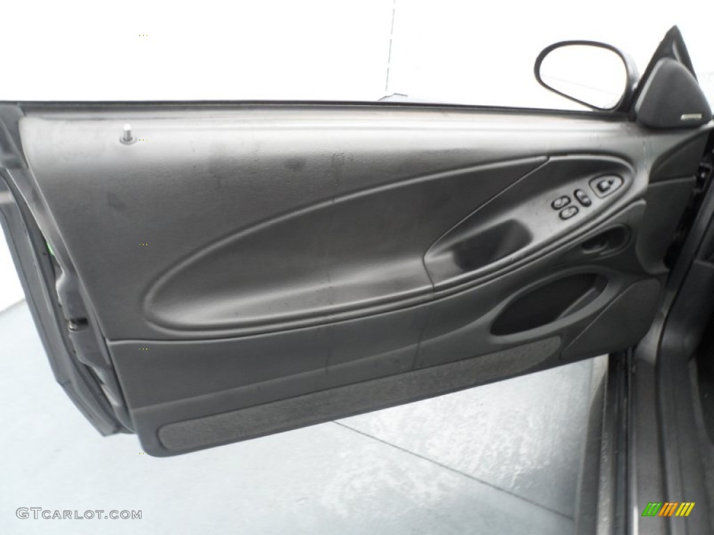 2003 Ford Mustang Mach 1 Coupe Dark Charcoal Door Panel Photo #67876198