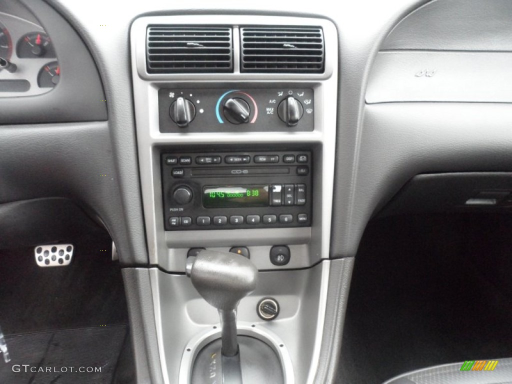 2003 Mustang Mach 1 Coupe - Dark Shadow Grey Metallic / Dark Charcoal photo #38