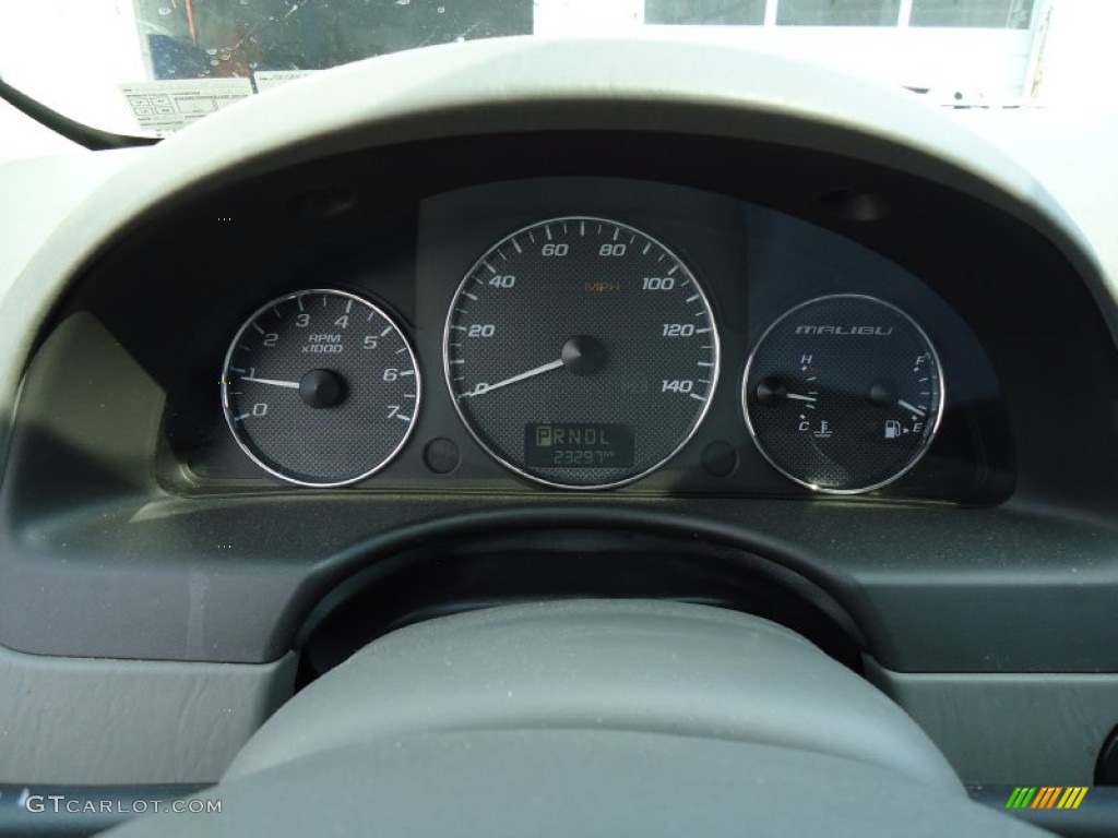 2007 Malibu LS Sedan - Silverstone Metallic / Titanium Gray photo #22