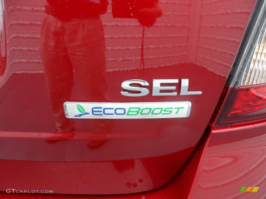 2013 Edge SEL EcoBoost - Ruby Red / SEL Appearance Charcoal Black/Gray Alcantara photo #16