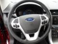 SEL Appearance Charcoal Black/Gray Alcantara Steering Wheel Photo for 2013 Ford Edge #67878274