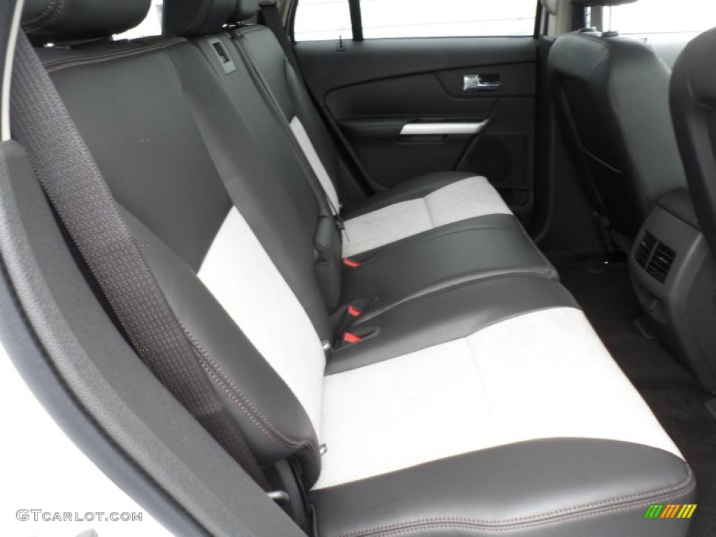 2013 Ford Edge SEL EcoBoost Rear Seat Photo #67878718