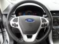 SEL Appearance Charcoal Black/Gray Alcantara 2013 Ford Edge SEL EcoBoost Steering Wheel