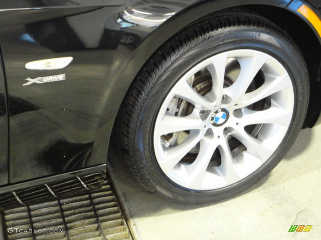 2009 3 Series 335xi Coupe - Black Sapphire Metallic / Saddle Brown Dakota Leather photo #25