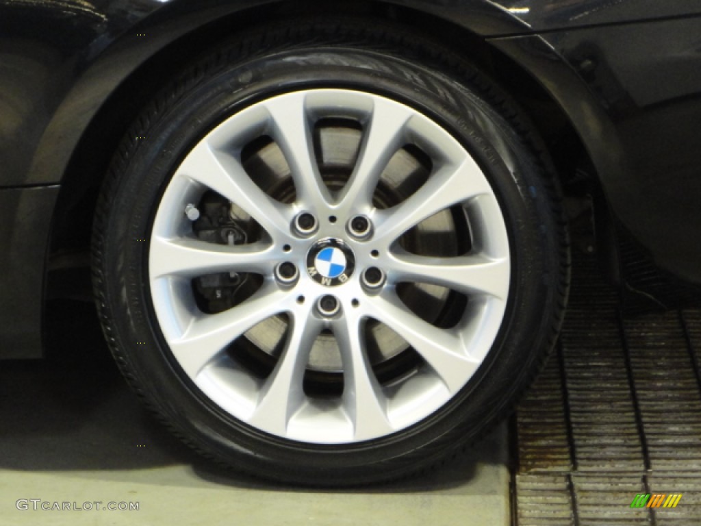 2009 3 Series 335xi Coupe - Black Sapphire Metallic / Saddle Brown Dakota Leather photo #29