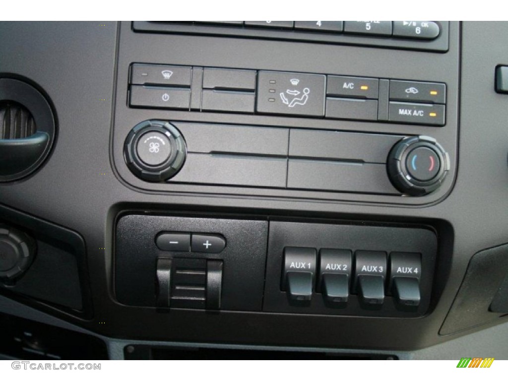 2012 Ford F550 Super Duty XL Regular Cab Stake Truck Controls Photos
