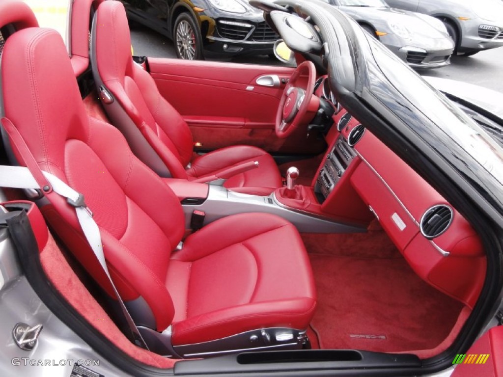 Carrera Red Interior 2008 Porsche Boxster RS 60 Spyder Photo #67880104