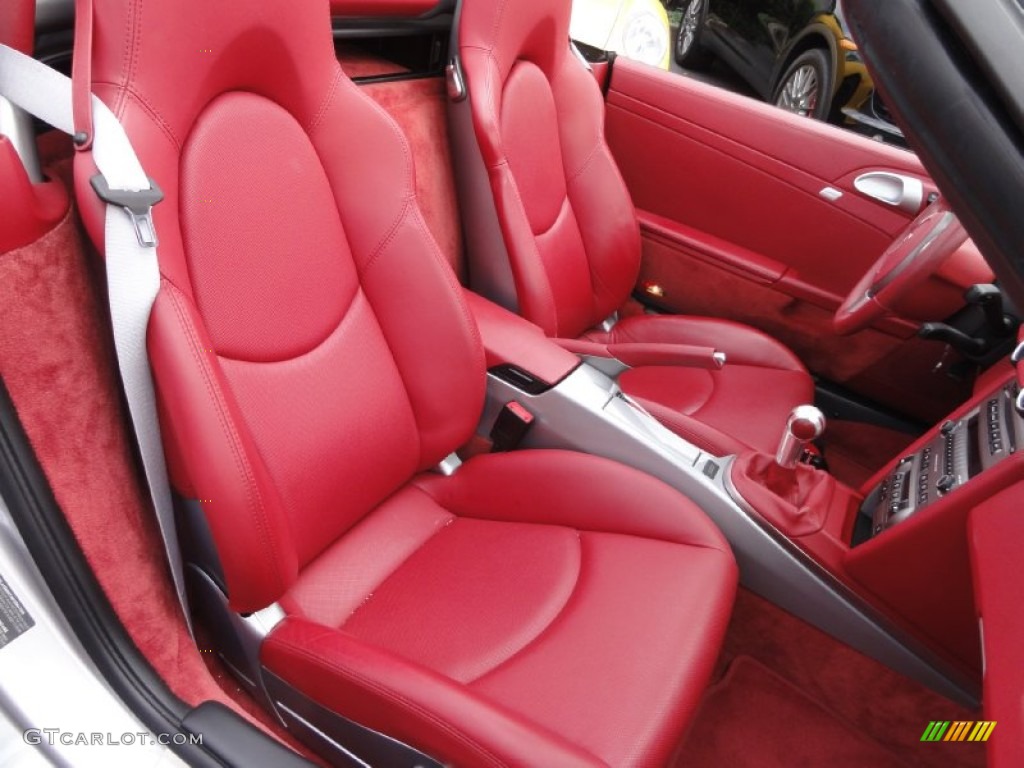 Carrera Red Interior 2008 Porsche Boxster RS 60 Spyder Photo #67880113