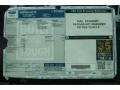  2012 F350 Super Duty XL Regular Cab Utility Truck Window Sticker