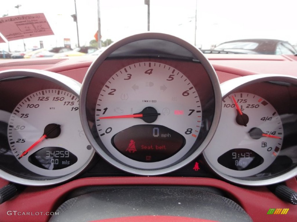 2008 Porsche Boxster RS 60 Spyder Gauges Photo #67880248