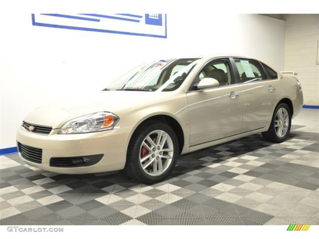 2008 Impala LTZ - Gold Mist Metallic / Neutral Beige photo #1