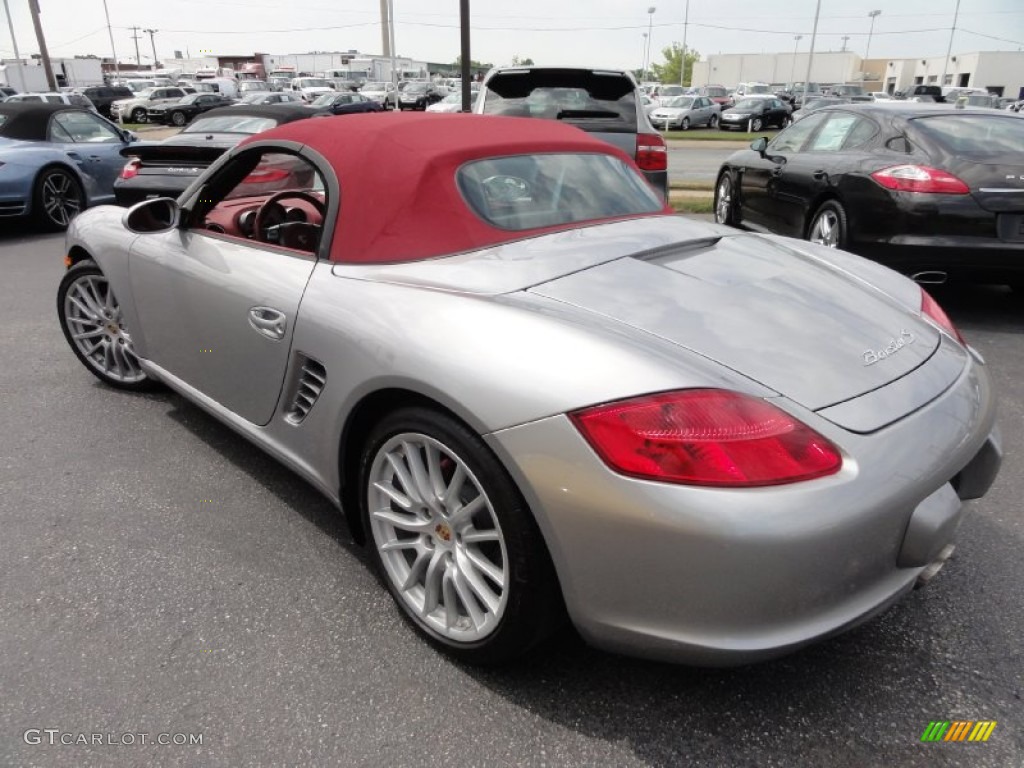 GT Silver Metallic 2008 Porsche Boxster RS 60 Spyder Exterior Photo #67880293