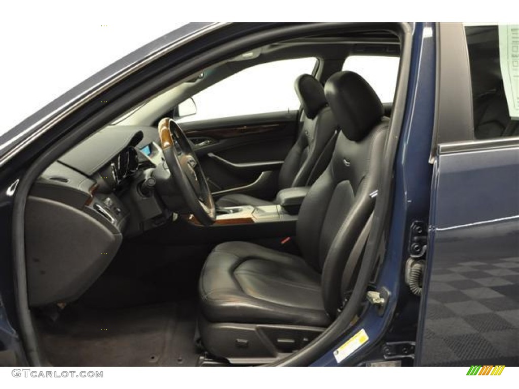 2009 CTS Sedan - Blue Diamond Tri-Coat / Ebony photo #9